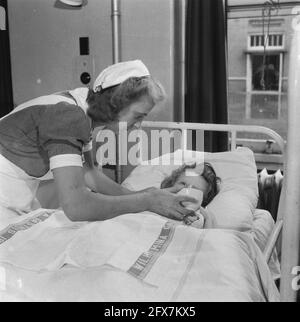 , medicine, 1945, medicine, The Netherlands, 20th century press agency photo, news to remember, documentary, historic photography 1945-1990, visual stories, human history of the Twentieth Century, capturing moments in time Stock Photo
