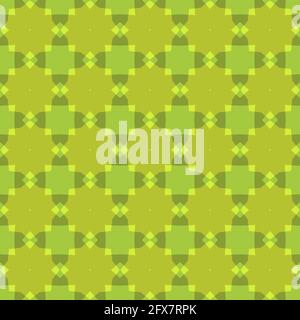 Abstract green background with seamless patterns Stock Photo