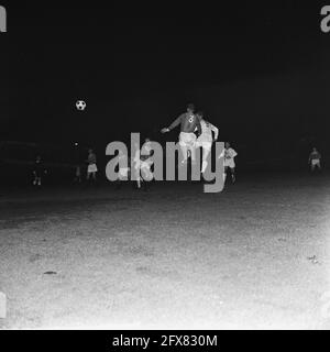 Nec against Ajax 1-3 (KNVB cup); game moments, 12 October 1975, sport,  soccer, The Netherlands, 20th century press agency photo, news to remember,  documentary, historic photography 1945-1990, visual stories, human history  of