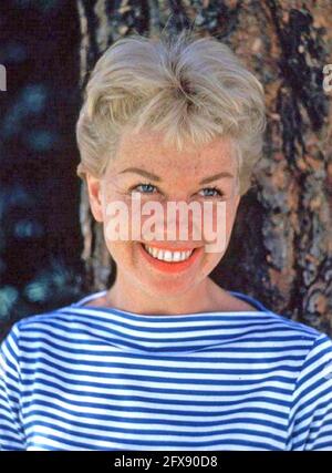 DORIS DAY (1922-2019) American film actress and singer about 1960 Stock Photo