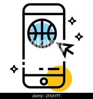 smart phone browser vector icon design illustration Stock Vector