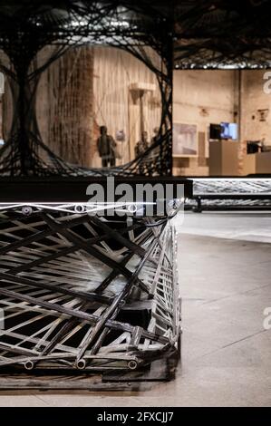 Material Culture. 17th Venice Architecture Biennale, Venice, Italy. Architect: various, 2021. Stock Photo