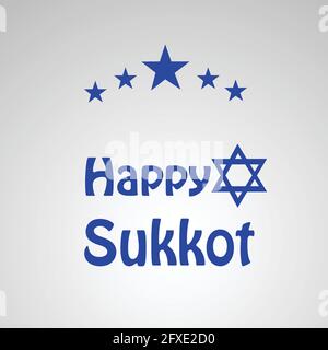 Sukkot background Stock Vector