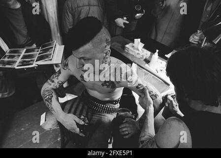 Tattoo convention Black and White Stock Photos & Images - Alamy