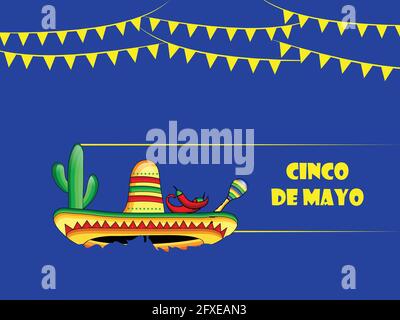 Cinco De Mayo background Stock Vector