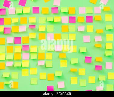 The many reminders in business concept Stock Photo