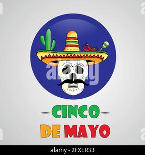 Cinco De Mayo background Stock Vector