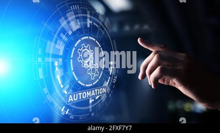 Automation Process Screen Automation Work flow business process optimisation smart industry ...