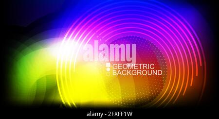 Modern colorful abstract geometry  background Stock Vector
