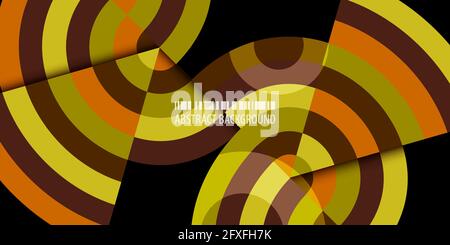 Abstract colorful background template with blended strips Stock Vector