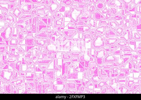 Computer Structure Pink nice pink hi-tech computer pattern computer art texture illustration ...