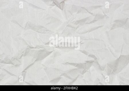 Gray background. Crumpled paper sheet background. Blank creased paper  texture Stock Photo - Alamy