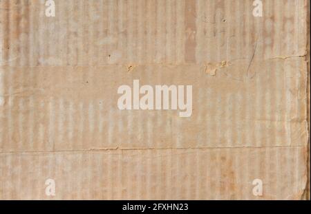 Dense texture of paper, packaging material, cardboard. Stock Photo