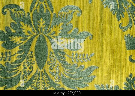 Vintage Wallpaper Seamless Pattern with Eastern Floral Elements Stock Photo