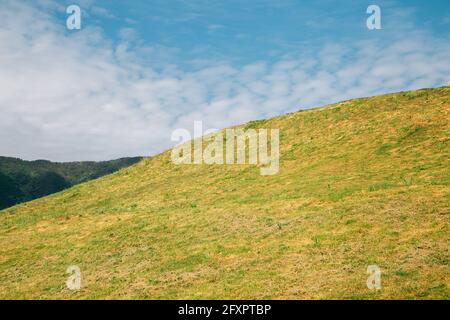 Daeseong-dong Ancient Tombs in Gimhae, Korea Stock Photo