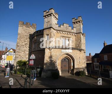 The Old Gaol, a museum in Buckingham, Buckinghamshire in the UK Stock Photo