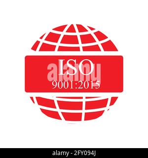 ISO icon outline. Isolated vector sign symbol. Stock Vector