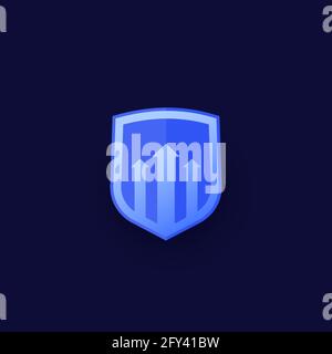 security increase vector icon for web and apps Stock Vector