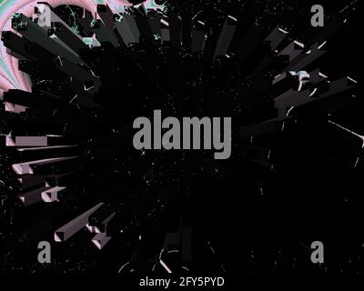Dark Burgundy abstract background in grunge style. Stock Photo