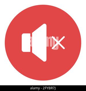 Sound on off vector white glyph icon. Volume. Mute button. Graph symbol for music and sound web site and apps design, logo, app, UI Stock Vector