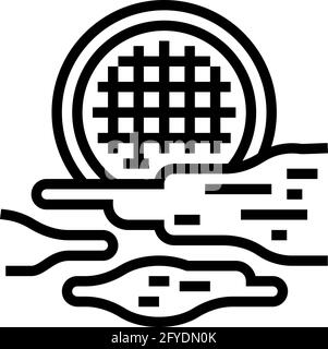 Fog car light icon, outline style Stock Vector Image & Art - Alamy