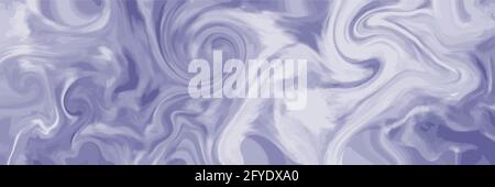 Pastel light blue watercolor painted background Liquid marble design Abstract Stock Vector
