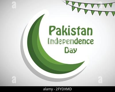 Independence Day of Pakistan Stock Vector