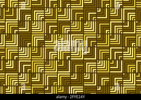 Abstract gold geometric seamless pattern design modern. Luxury  background with golden stripes for,decorative,carpet,wallpaper,clothing,wrapping Stock Vector