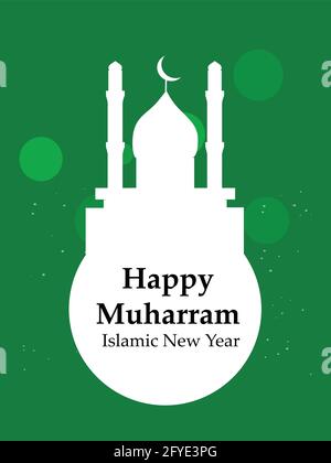 Islamic Festival Muharram Stock Vector