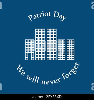 Patriot Day Backround Stock Vector