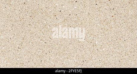 beige color rustic finish natural marble stone design with dots texture use for wall tile and wallpaper Stock Photo
