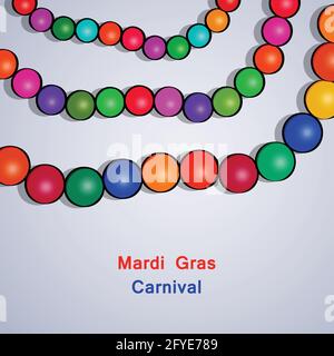 Mardi Gras Carnival Stock Vector