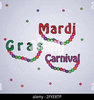 Mardi Gras Carnival Stock Vector