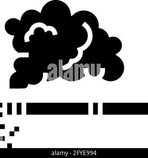 hookah tobacco glyph icon vector illustration Stock Vector Image & Art ...