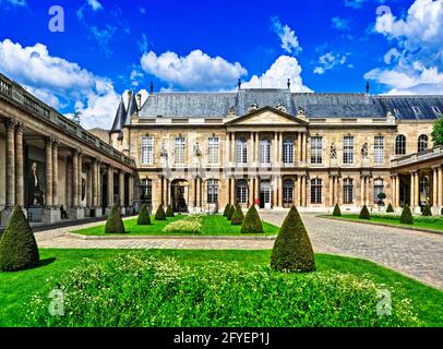 FRANCE. PARIS (75) LE MARAIS DISTRICT, HOTEL DE SOUBISE Stock Photo