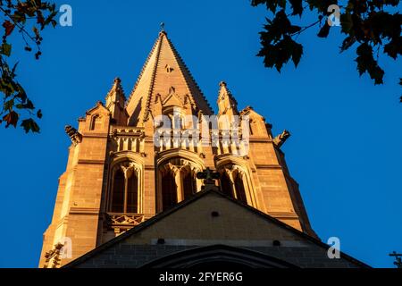 St. Paul's Anglican Cathedral in Melbourne,Victoria, Australia Stock Photo