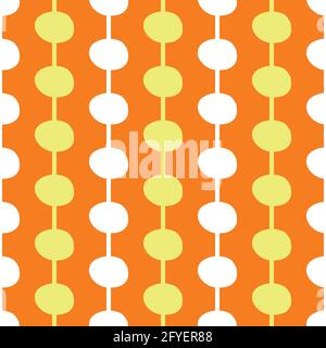 Oval vector seamless pattern for wallpaper, textile , surface, fashion , background,tile, stationary, home decor, furnishing etc. Stock Vector