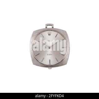 MANILA, PHILIPPINES - May 04, 2015: Expensive luxury watch isolated on white background Stock Photo