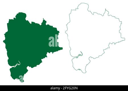 Palghar district (Maharashtra State, Konkan Division, Republic of India ...