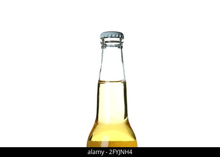 Bottle of beer isolated on white background Stock Photo