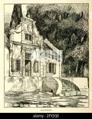 Dauphine From the Book  ' Old Cape Colony; a chronicle of her men and houses from 1652-1806 ' by Trotter, Alys Fane (Keatinge), Mrs Publication date 1903 published by Westminster : A. Constable & co., ltd. Stock Photo