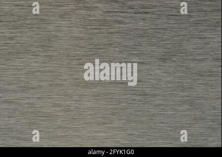 Brushed metal sheet texture background close up view Stock Photo