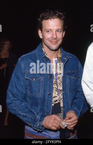 WEST HOLLYWOOD, CA - SEPTEMBER 15: Actor Mickey Rourke at Spago Restaurant in West Hollywood, California  on September 15, 1984  Credit: Ralph Dominguez/MediaPunch Stock Photo