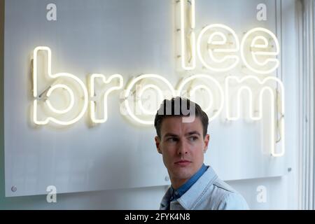 Designer Lee Broom is one of the UK's leading product designers Stock Photo