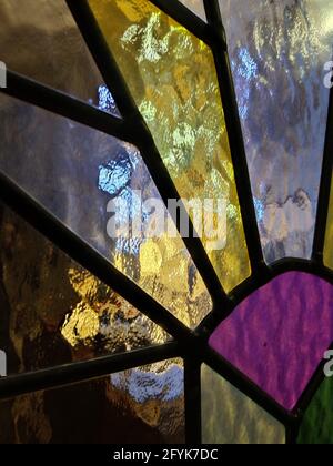 stained glass window Stock Photo