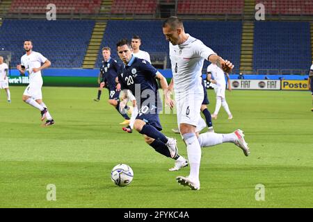 Cagliari, Italy. 28th May, 2021. Rafael Toloi of Italy during Friendly match - Italy vs San Marino, friendly football match in Cagliari, Italy, May 28 2021 Credit: Independent Photo Agency/Alamy Live News Stock Photo