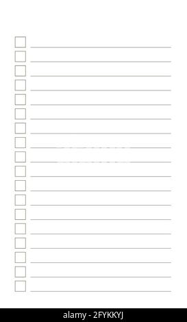 Grid Checklist Graph paper. Printable To do list with check boxes, checklist, grid ...
