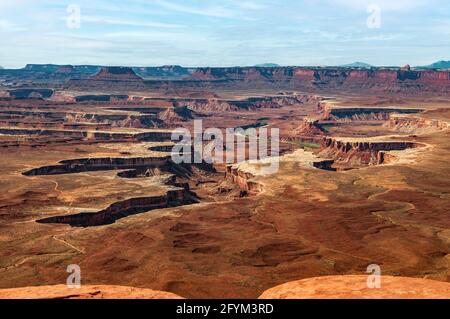 Green River Overlook, Canyonlands NP, Utah, USA Stock Photo