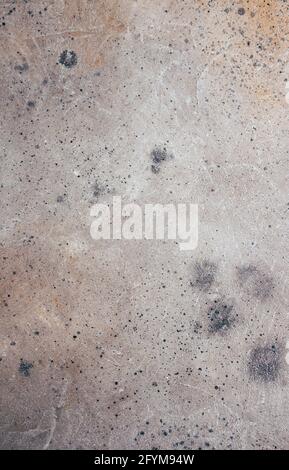 abstract brown chocolate metallic background texture concrete or plaster hand made wall Stock Photo