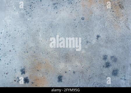 Abstract blue light metallic background texture concrete or plaster hand made wall Stock Photo